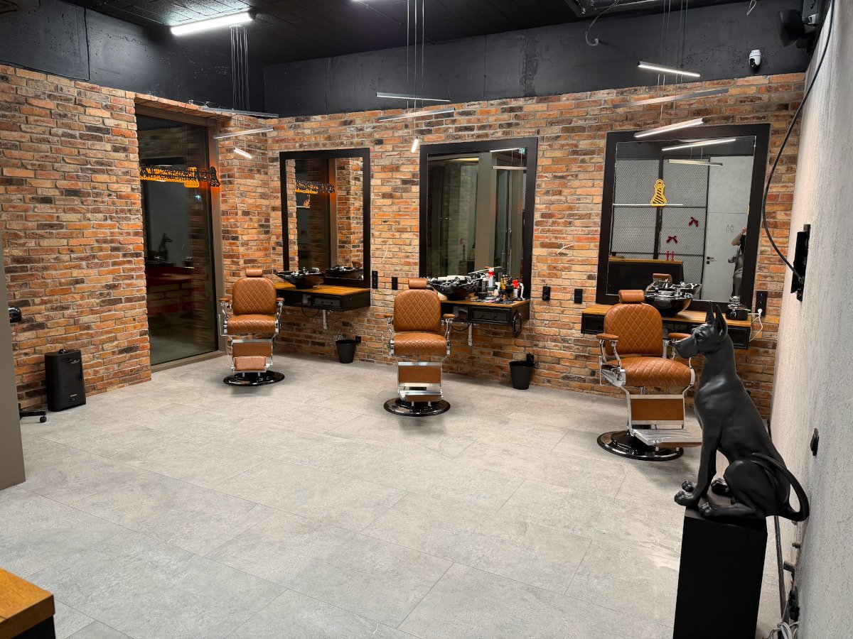 Barbers Lab - Wnętrze Salonu