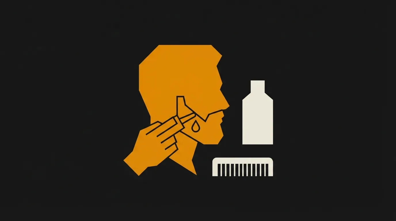 Ilustracja do sekcji "Jak dbać o skórę pod zarostem, żeby nie swędziała?"