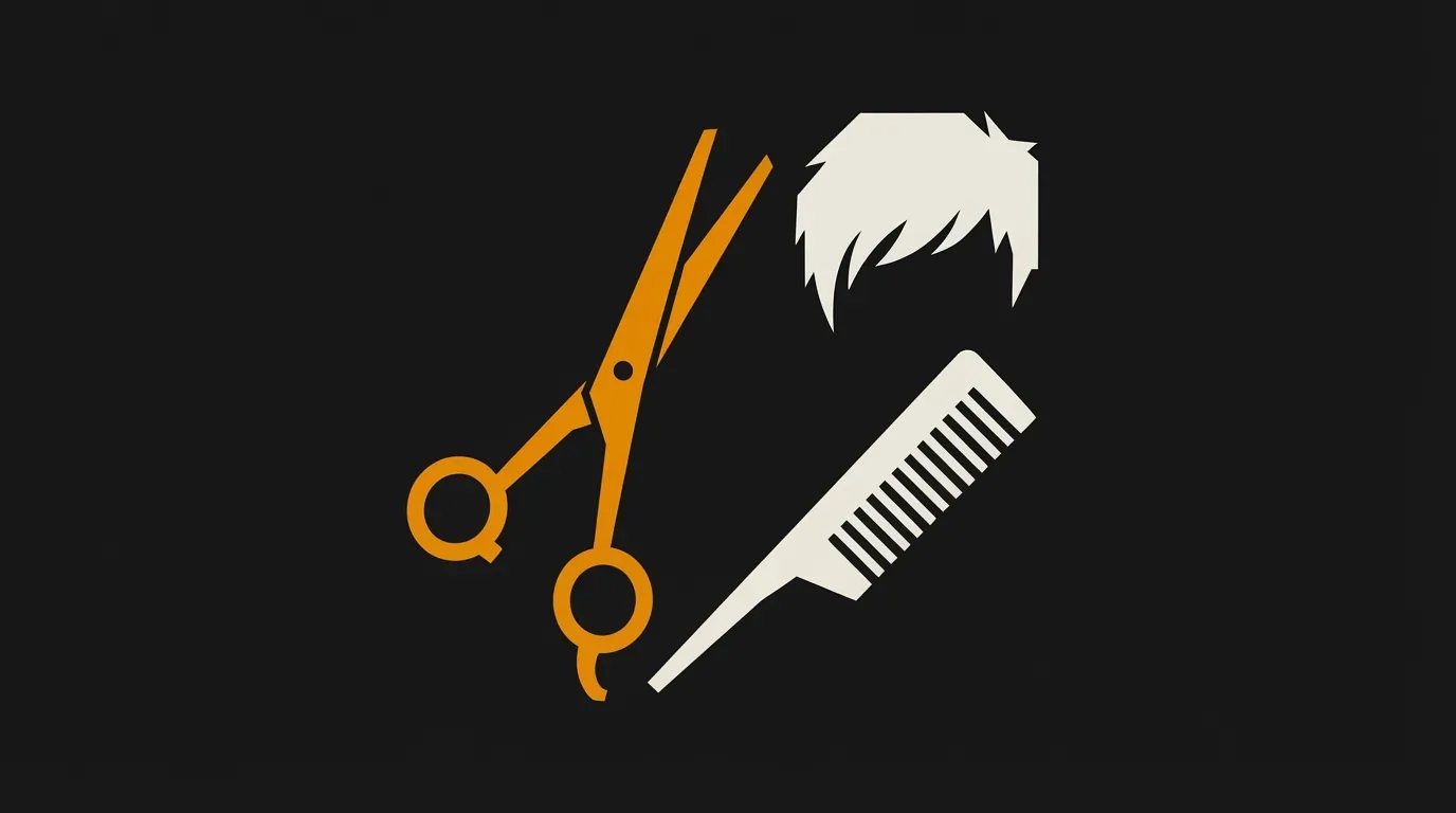 Ilustracja do sekcji "Co oznaczają słowa, którymi barber opisuje długość i teksturę?"