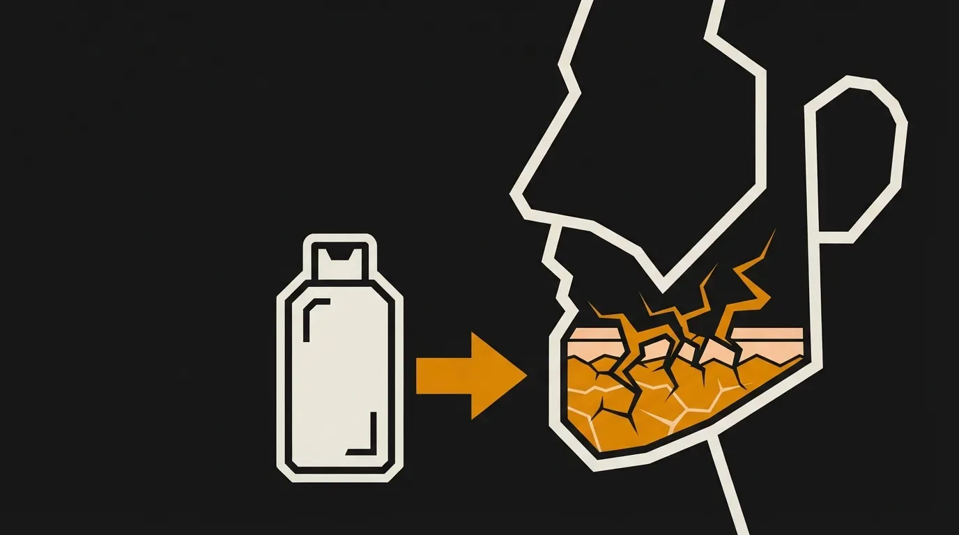 Ilustracja do sekcji "Jak mycie brody zwykłym szamponem psuje skórę pod spodem"
