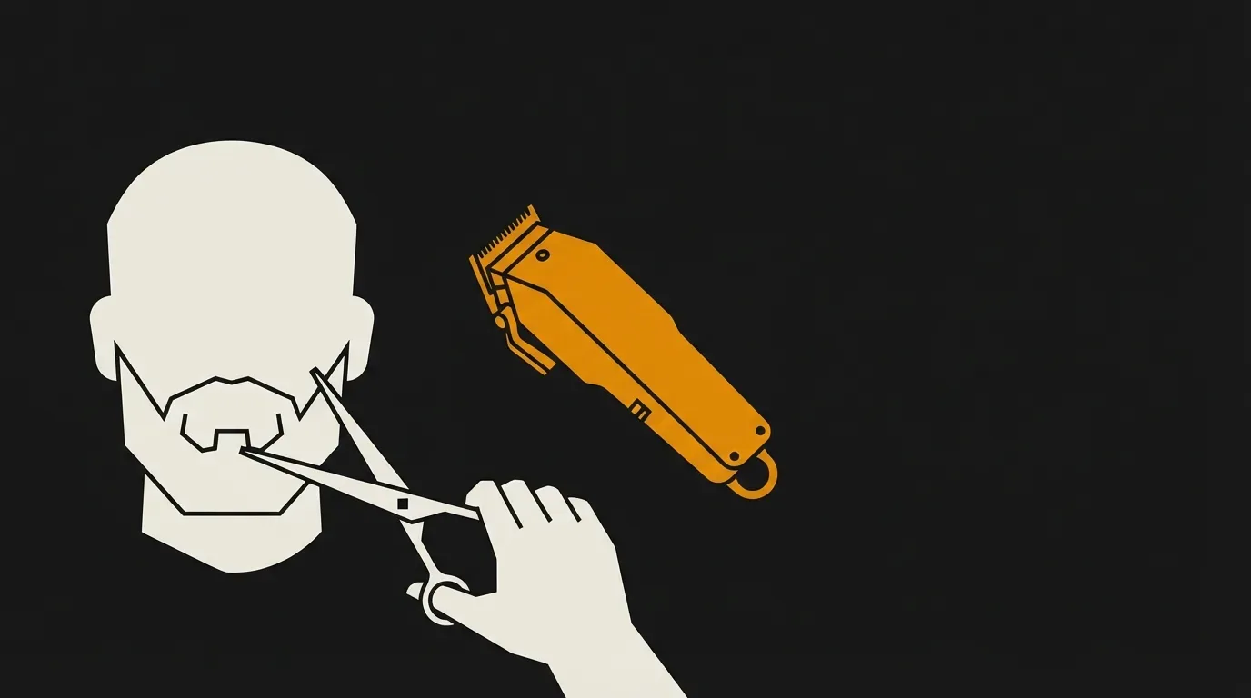 Ilustracja do sekcji "Kiedy pierwszy raz dotknąć brody maszynką?"
