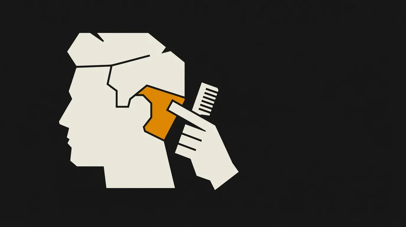 Ilustracja do sekcji "Co barber może ci powiedzieć o twojej kości potylicznej przy następnej wizycie"