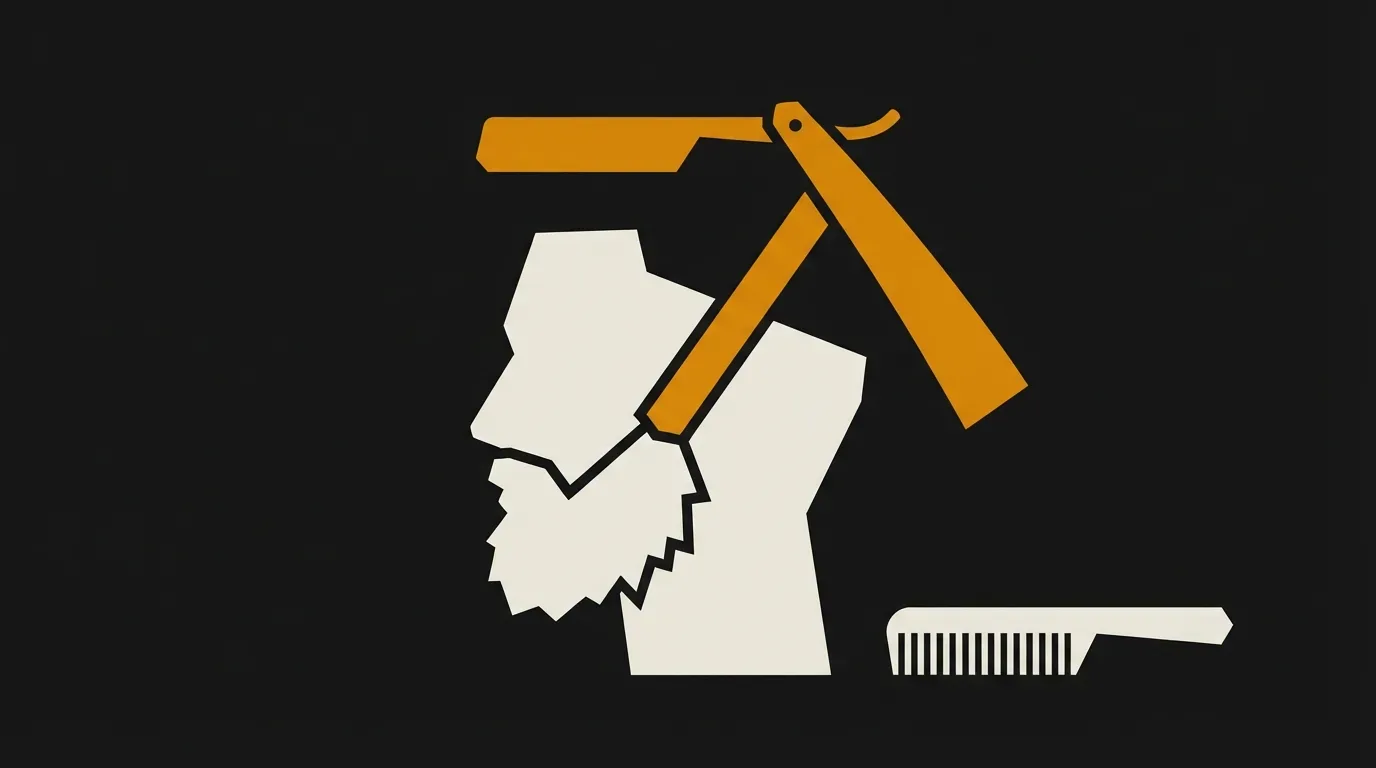 Ilustracja do sekcji "Kiedy pierwszy raz iść do barbera, żeby nie zepsuć tego, co właśnie próbujesz zapuścić"