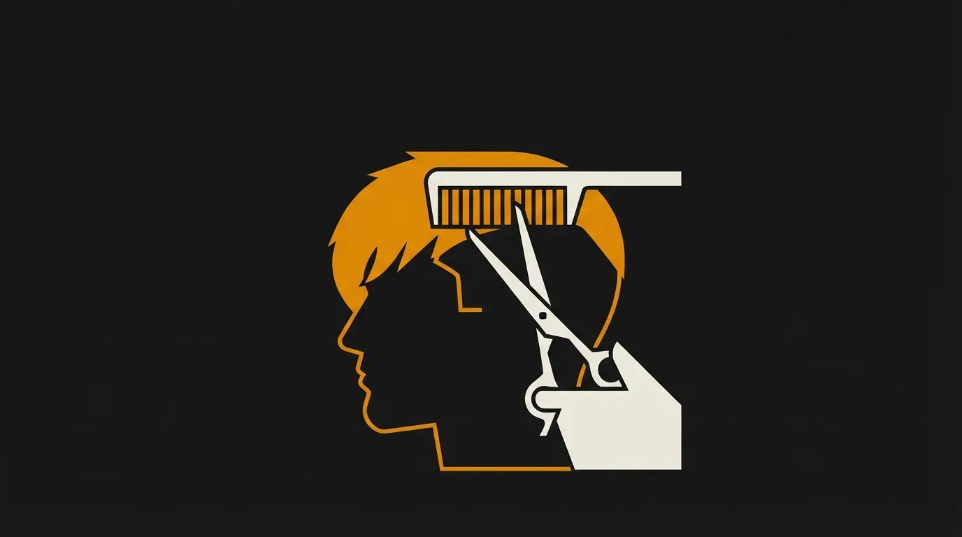 Ilustracja do sekcji "Co robić z grzywką, kiedy góra robi się dłuższa niż zwykle nosisz?"