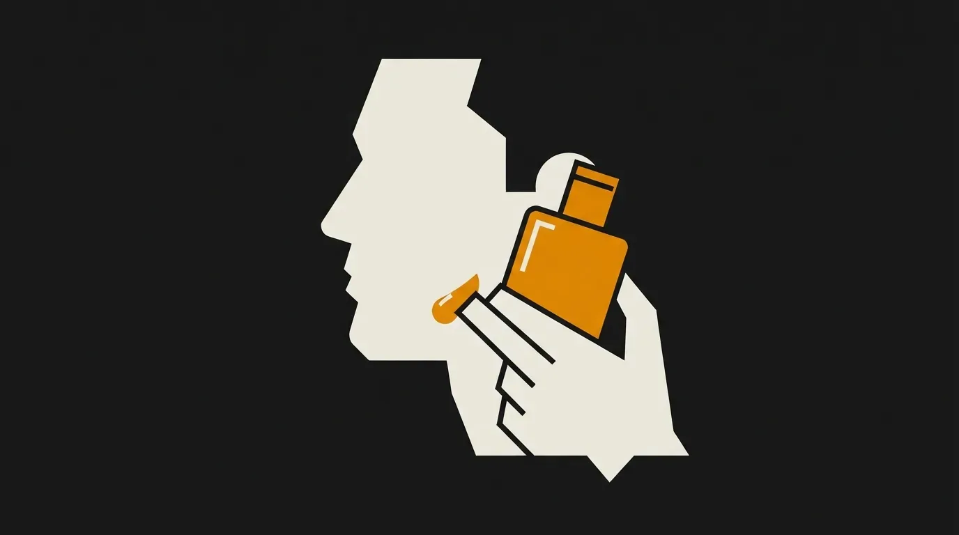 Ilustracja do sekcji "Co zrobić bezpośrednio po goleniu, żeby skóra szybko się uspokoiła?"