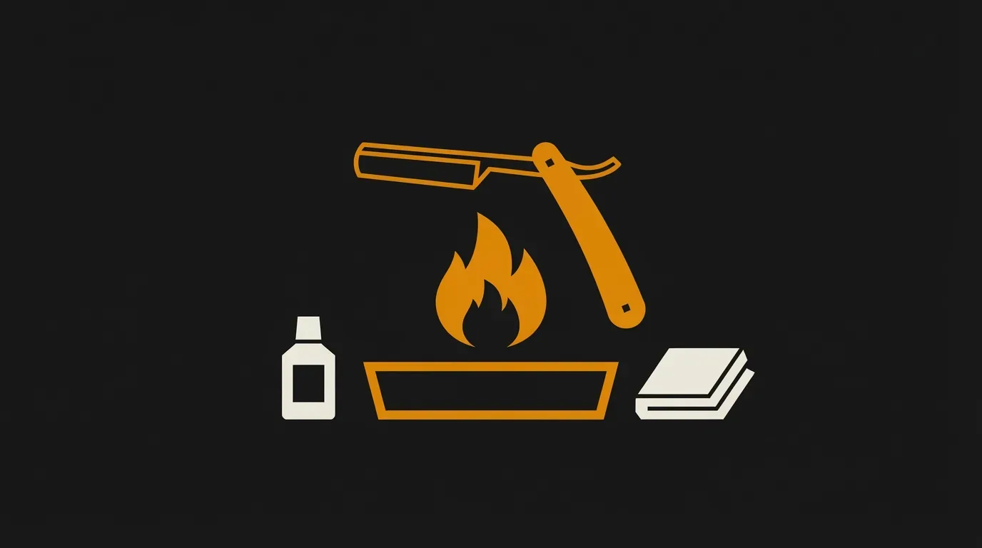 Ilustracja do sekcji "Jak barber shop dba o narzędzia i bezpieczeństwo podczas golenia"