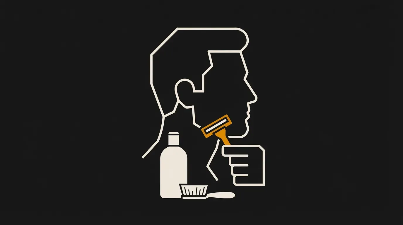 Ilustracja do sekcji "Jak przeprowadzić skórę przez pierwsze dni zapuszczania bez podrażnień?"