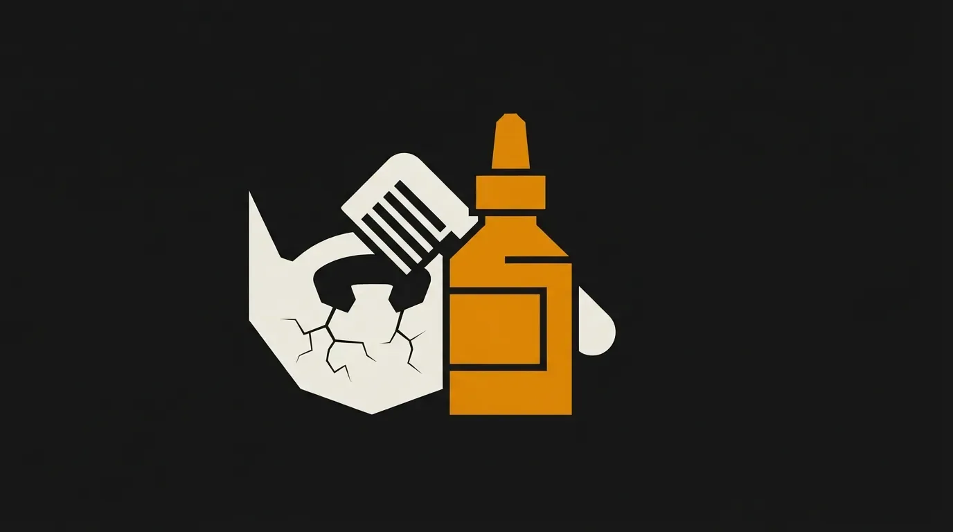 Ilustracja do sekcji "Co naprawdę wysusza skórę pod zarostem i jak to zatrzymać?"