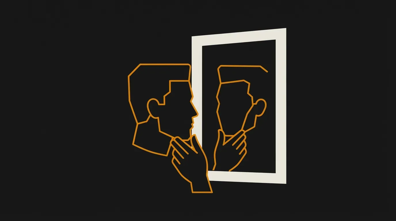 Ilustracja do sekcji "Jak sprawdzić kształt swojej twarzy przed lustrem, bez żadnych aplikacji?"