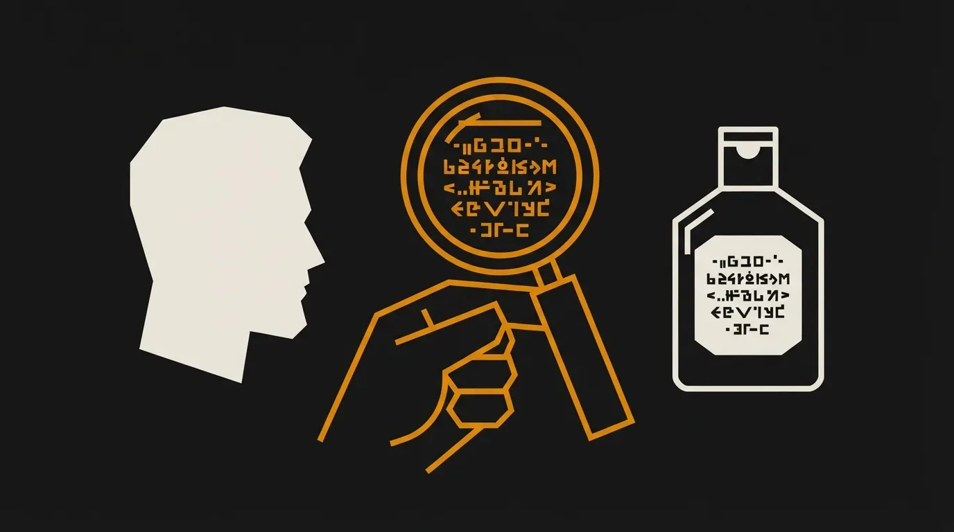 Ilustracja do sekcji "Czego unikać, czytając etykietę na opakowaniu"