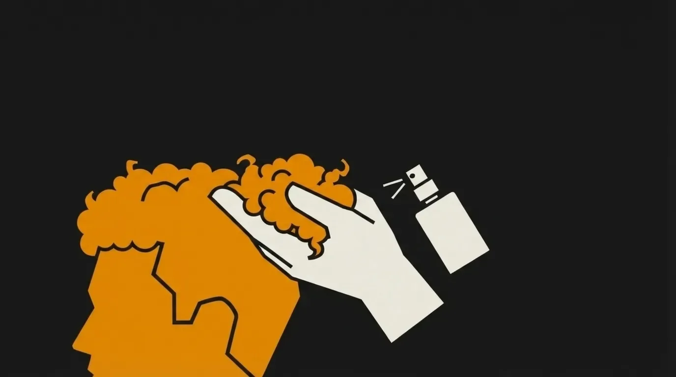 Ilustracja do sekcji "Co zrobić, żeby fryzura z lokami utrzymała kształt do następnej wizyty?"